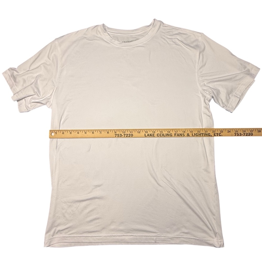 Bear Bottom Tech Tee Classic‎ White Short Sleeve Men's Tee - Picture 4 of 5